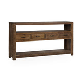 Mattai 4 Drawer Console Table by Classic Home at Eve Furniture