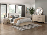 Matteo Light Oak Mirror by Homelegance at Eve Furniture