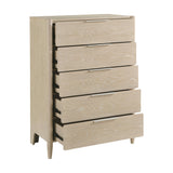 Matteo Light Oak Storage Platform Bedroom Set by Homelegance at Eve Furniture