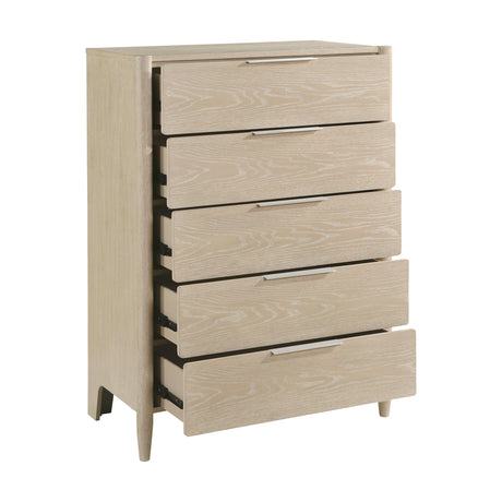Matteo Light Oak Storage Platform Bedroom Set by Homelegance at Eve Furniture