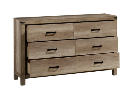 Matteo Melamine Dresser by Crown Mark at Eve Furniture