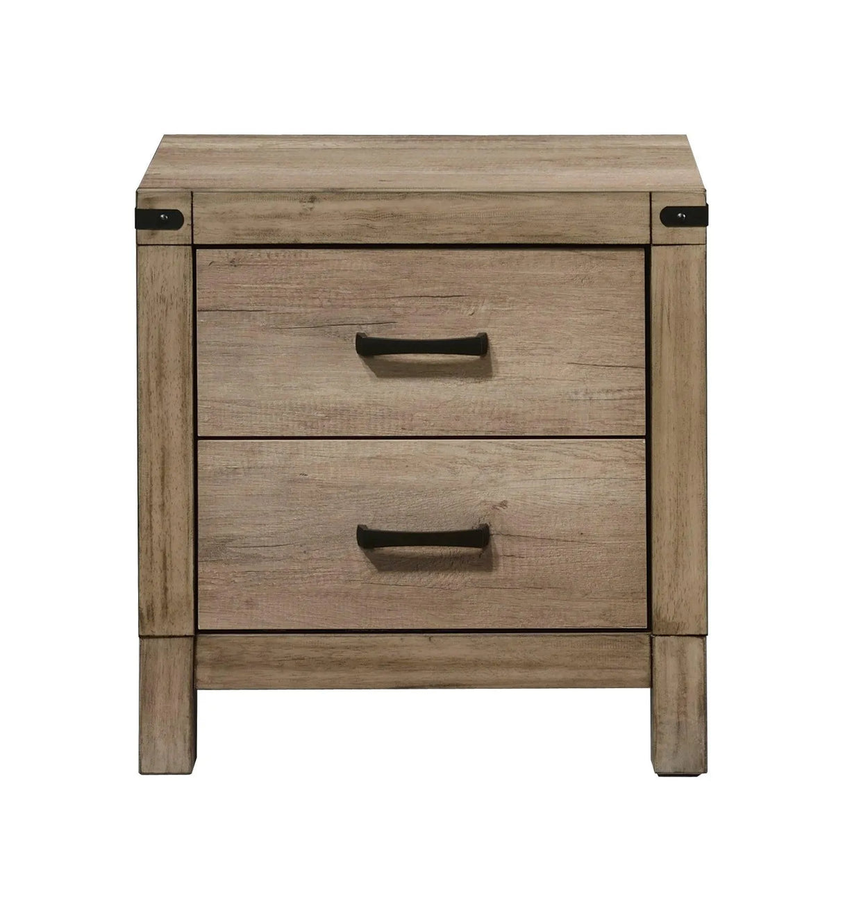 Matteo Melamine Nightstand by Crown Mark at Eve Furniture