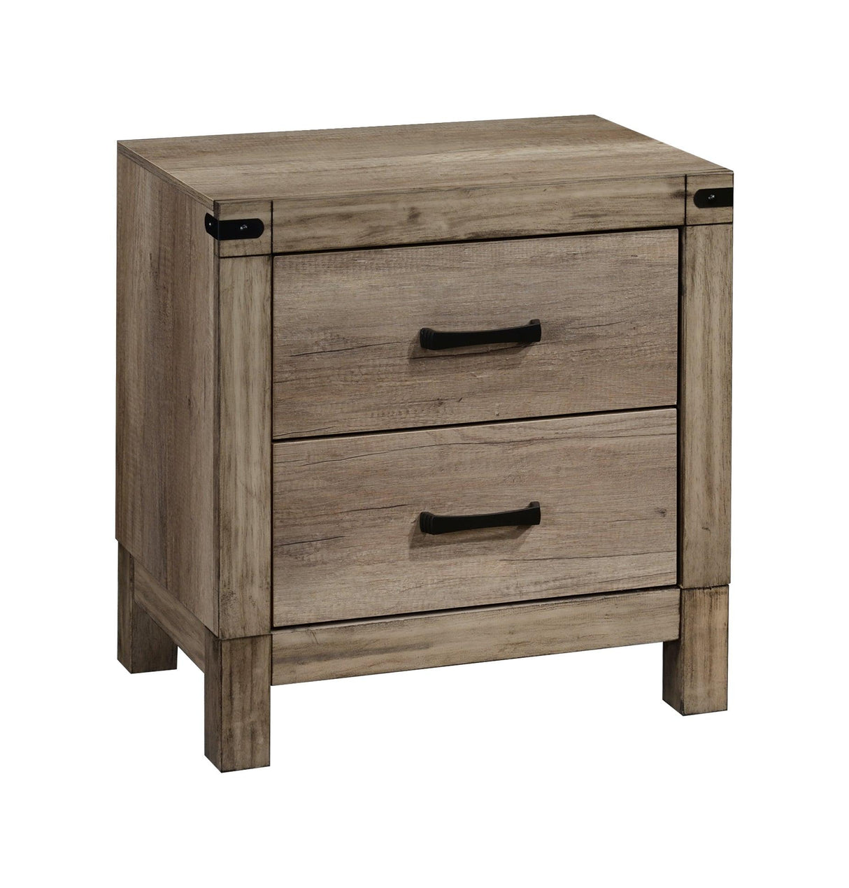 Matteo Melamine Nightstand by Crown Mark at Eve Furniture