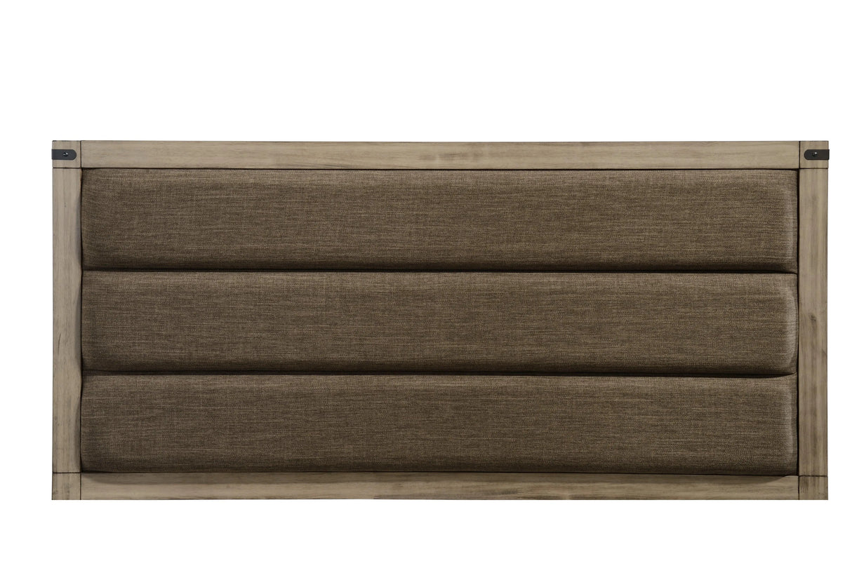 Matteo Melamine Upholstered Panel Bedroom Set by Crown Mark at Eve Furniture