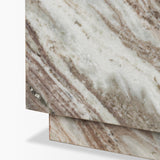 Matteo Solid Pink Marble Rectangular Coffee Table by Mercana at Eve Furniture
