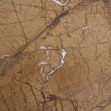 Matteo Solid Rainforest Rust Marble Rectangular Coffee Table by Mercana at Eve Furniture