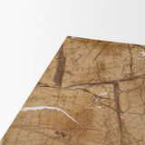 Matteo Solid Rainforest Rust Marble Rectangular Coffee Table by Mercana at Eve Furniture
