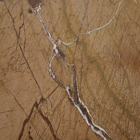 Matteo Solid Rainforest Rust Marble Rectangular Coffee Table by Mercana at Eve Furniture