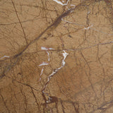 Matteo Solid Rainforest Rust Marble Square Side Table by Mercana at Eve Furniture