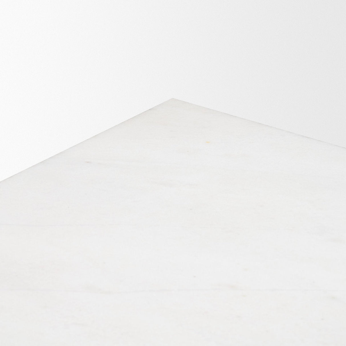 Matteo Solid White Marble Square Side Table by Mercana at Eve Furniture