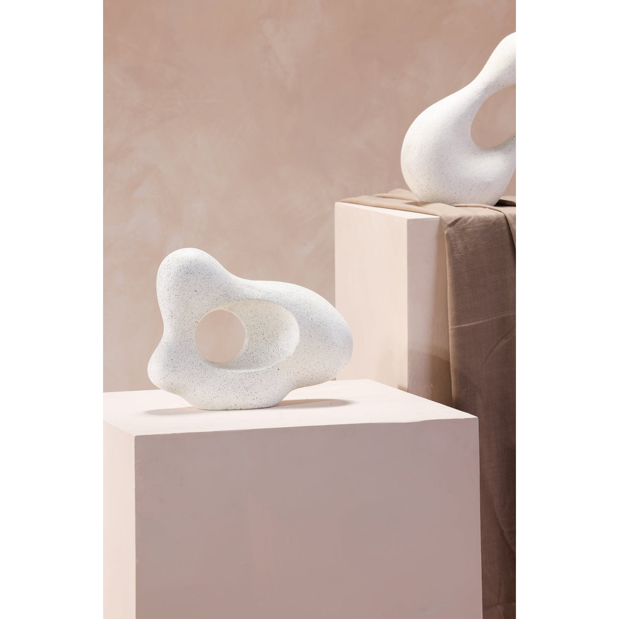Matter Flecked Stone Ecomix Sculpture by Moe's Home at Eve Furniture