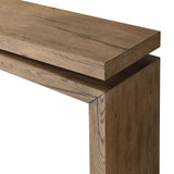 Matthes Console Table, Rustic Grey by Four Hands