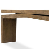 Matthes Console Table, Rustic Grey by Four Hands by Four Hands at Eve Furniture