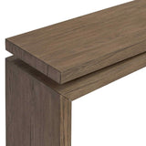 Matthes Console Table, Rustic Grey by Four Hands by Four Hands at Eve Furniture