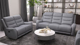 Matthias Gray Manual Loveseat by Furniture of America at Eve Furniture