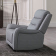Matthias Gray Manual Recliner by Furniture of America at Eve Furniture