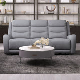 Matthias Gray Sofa & Loveseat by Furniture of America at Eve Furniture
