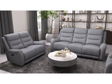 Matthias Gray Sofa & Loveseat by Furniture of America at Eve Furniture