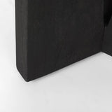 Mattius Black Wood Accent Table by Mercana at Eve Furniture