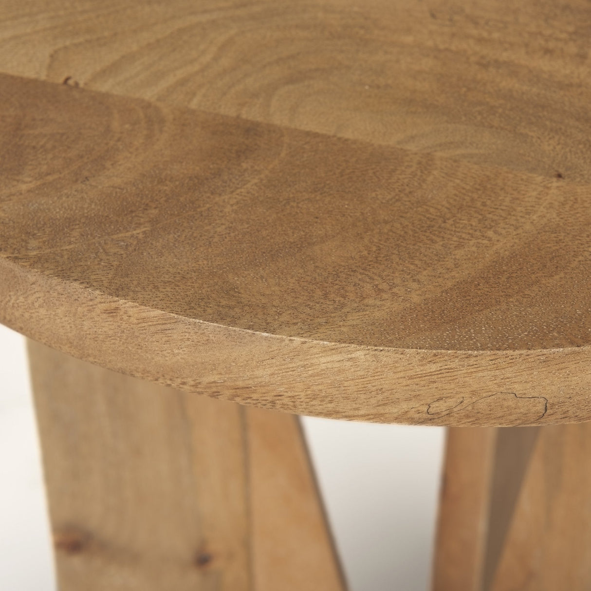 Mattius Light Wood Accent Table by Mercana at Eve Furniture