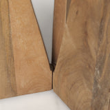 Mattius Light Wood Accent Table by Mercana at Eve Furniture