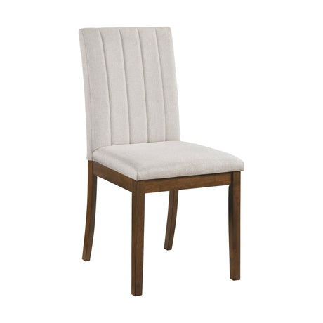 Maude Chestnut Dining Side Chair, Set of 2 by Homelegance at Eve Furniture