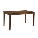 Maude Chestnut Dining Table by Homelegance at Eve Furniture