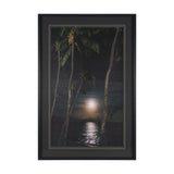 Maui Moonlight by Stefan and Audrey Hand-Embellished Textured Framed Photo Print Matted under Glass by Mercana at Eve Furniture