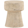 Mava Outdoor Side Table, Natural by Dovetail at Eve Furniture