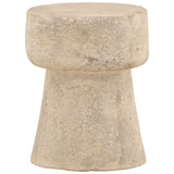 Mava Outdoor Side Table, Natural by Dovetail at Eve Furniture