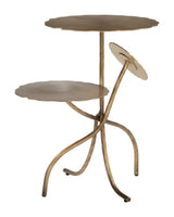 Mavro Brass Accent Table by Zuomod at Eve Furniture
