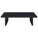 Max Black 2-Piece Rectangular Coffee and End Table Set by Coaster at Eve Furniture