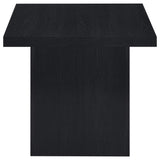 Max Black 2-Piece Rectangular Coffee and End Table Set by Coaster at Eve Furniture