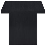 Max Black 3-Piece Rectangular Coffee and End Table Set by Coaster at Eve Furniture
