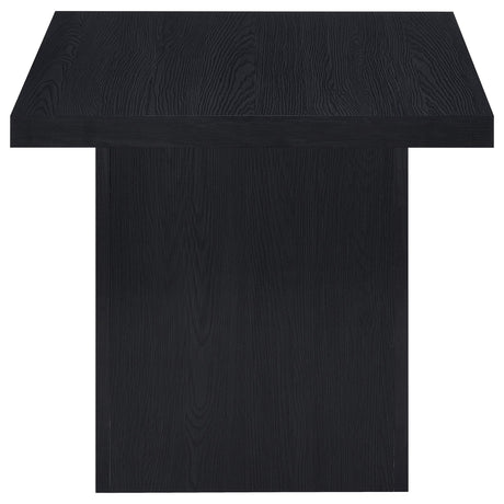 Max Black 3-Piece Rectangular Coffee and End Table Set by Coaster at Eve Furniture