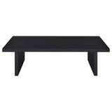 Max Black 3-Piece Rectangular Coffee and End Table Set by Coaster at Eve Furniture