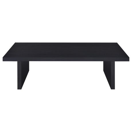 Max Black 3-Piece Rectangular Coffee and End Table Set by Coaster at Eve Furniture