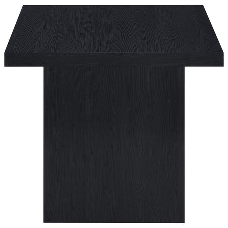 Max Black 3-Piece Rectangular Coffee and End Table Set by Coaster at Eve Furniture