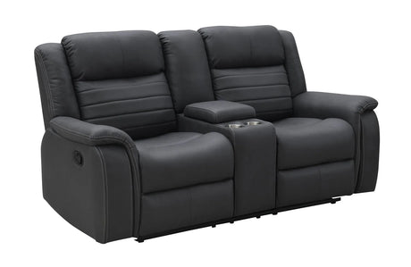 Max Grey 3-Piece Reclining Living Room Set by New Era Innovations at Eve Furniture