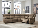Max-Momentum Biscotti 5-Piece Power Reclining Sectional by Ashley at Eve Furniture