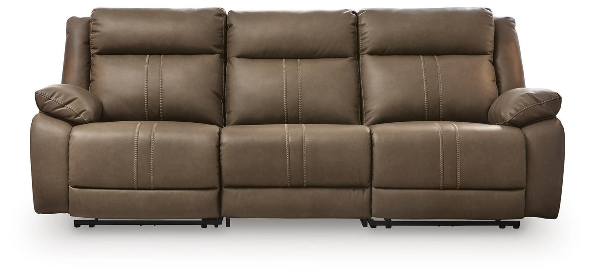 Max-Momentum Biscotti Power Reclining Living Room Set by Ashley at Eve Furniture