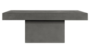 Maxima Outdoor Coffee Table Grey by Moe's Home at Eve Furniture
