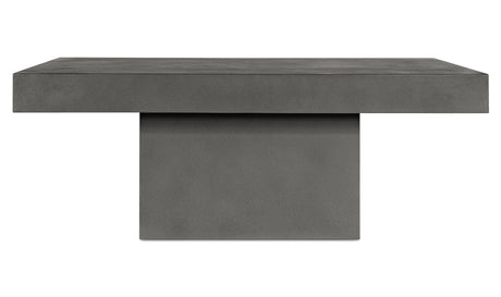 Maxima Outdoor Coffee Table Grey by Moe's Home at Eve Furniture