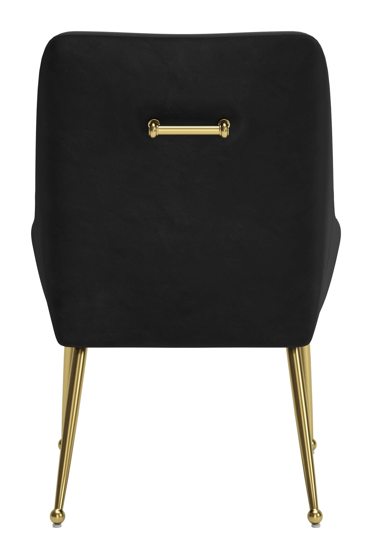 Maxine Black & Gold Dining Chair by Zuomod at Eve Furniture