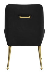 Maxine Black & Gold Dining Chair by Zuomod at Eve Furniture