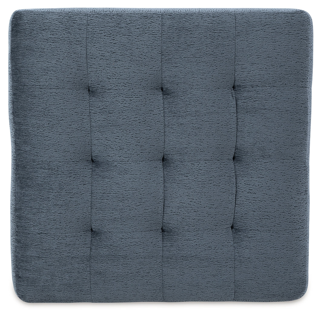 Maxon Place Navy Oversized Accent Ottoman