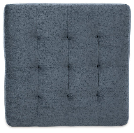 Maxon Place Navy Oversized Accent Ottoman by Ashley at Eve Furniture