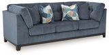 Maxon Place Navy Sofa by Ashley at Eve Furniture