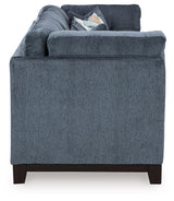 Maxon Place Navy Sofa by Ashley at Eve Furniture