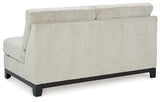 Maxon Place Stone Armless Loveseat by Ashley at Eve Furniture